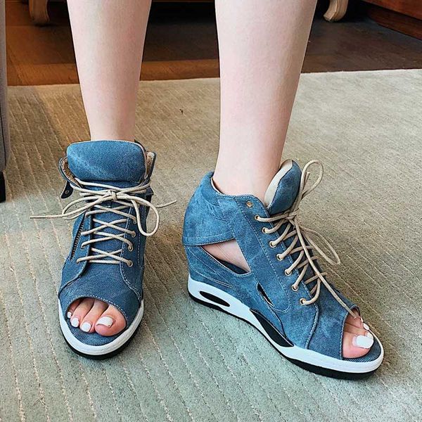 boots 2021 fall roman fish mouth sandals fashion all-match casual, increasing women's shoes, Black
boots 2021 fall roman fish mouth sandals fashion all-match casual, increasing women's shoes, Black