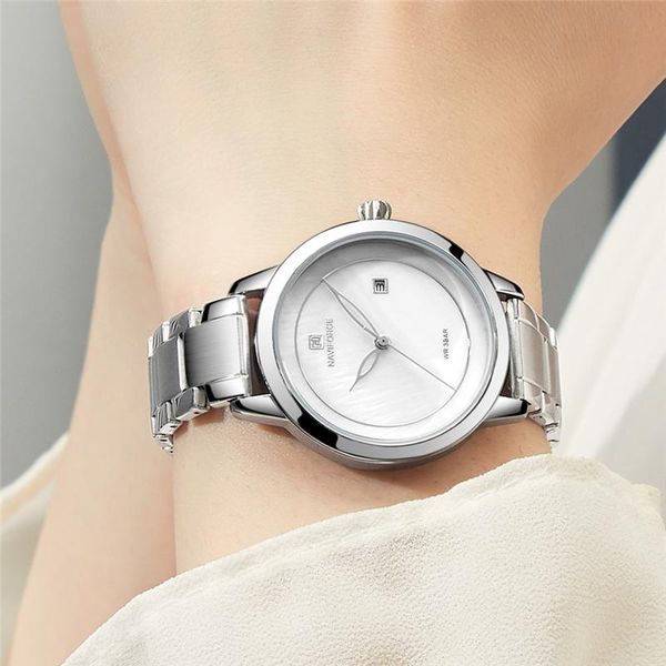 wristwatches naviforce ladies luxury women watches fashion girl waterproof gift for wife watch quartz wrist relogio feminino, Slivery;brown
wristwatches naviforce ladies luxury women watches fashion girl waterproof gift for wife watch quartz wrist relogio feminino, Slivery;brown