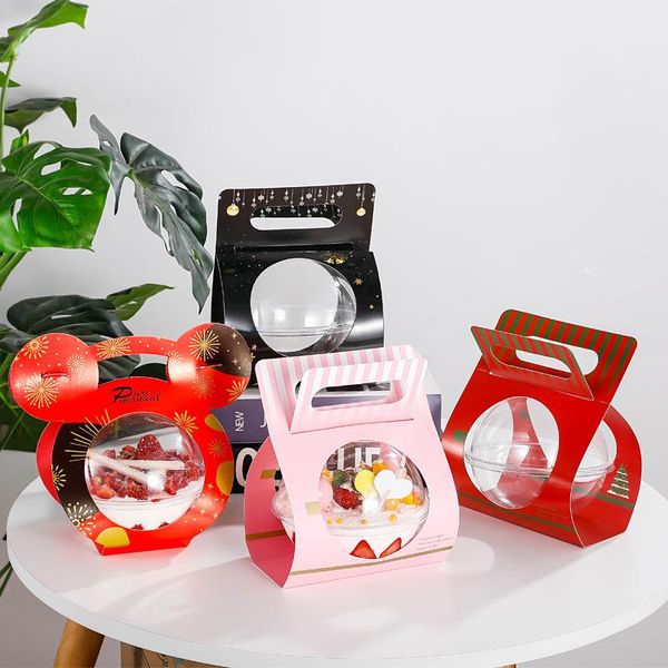 gift wrap 50 x portable handle mousse cake boxes clear empty ball cookies package wrappers
gift wrap 50 x portable handle mousse cake boxes clear empty ball cookies package wrappers