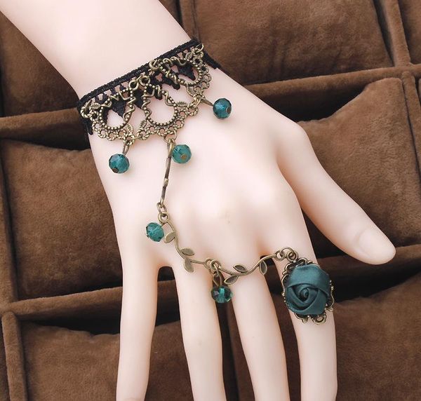 charm lace bracelets for women black bangles retro exaggerated women's jewelry love peach heart charms bracelet girls link, chain
charm lace bracelets for women black bangles retro exaggerated women's jewelry love peach heart charms bracelet girls link, chain
