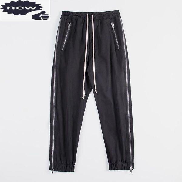 designer mens harem elastic waist zipper hip hop drop crotch male joggers sweatpants streetwear pants men's, Black
designer mens harem elastic waist zipper hip hop drop crotch male joggers sweatpants streetwear pants men's, Black