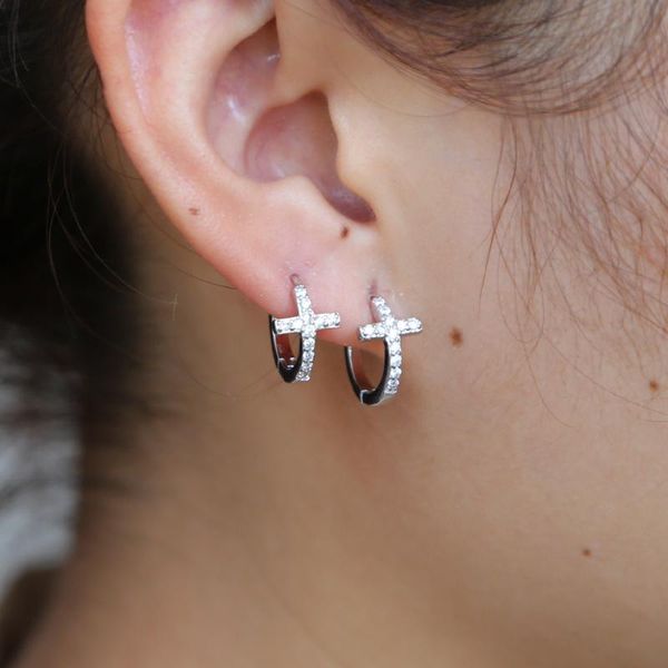 hoop & huggie ear rould circle cz cross earrings brass jewelry women girl's fashion vintage classic gift, Golden;silver
hoop & huggie ear rould circle cz cross earrings brass jewelry women girl's fashion vintage classic gift, Golden;silver