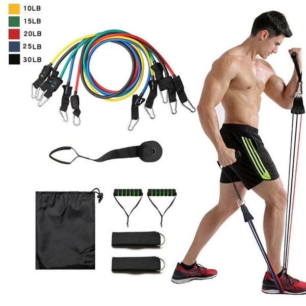 11pcs resistance bands set yoga exercise fitness band rubber loop tube gym door anchor ankle straps with bag elastic
11pcs resistance bands set yoga exercise fitness band rubber loop tube gym door anchor ankle straps with bag elastic