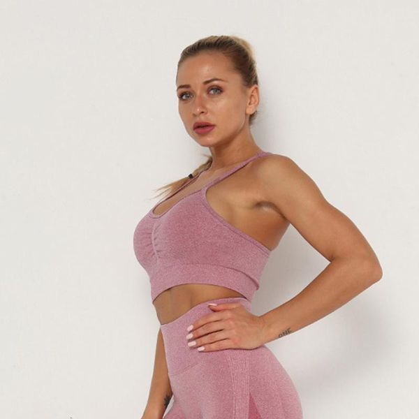 yoga outfit solid seamless sports fitness women's running training pad bra high impact sportswear
yoga outfit solid seamless sports fitness women's running training pad bra high impact sportswear
