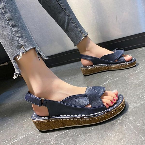 sandals summer womens platform fashion flat for women non-slip comfortable large size shoes, Black
sandals summer womens platform fashion flat for women non-slip comfortable large size shoes, Black