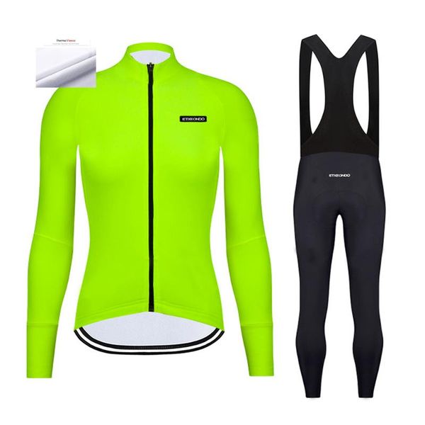 racing sets 2021 etxeondo women cycling jersey bike pants ropa ciclismo thermal fleece pro bicycling jacket maillot set, Black;blue
racing sets 2021 etxeondo women cycling jersey bike pants ropa ciclismo thermal fleece pro bicycling jacket maillot set, Black;blue