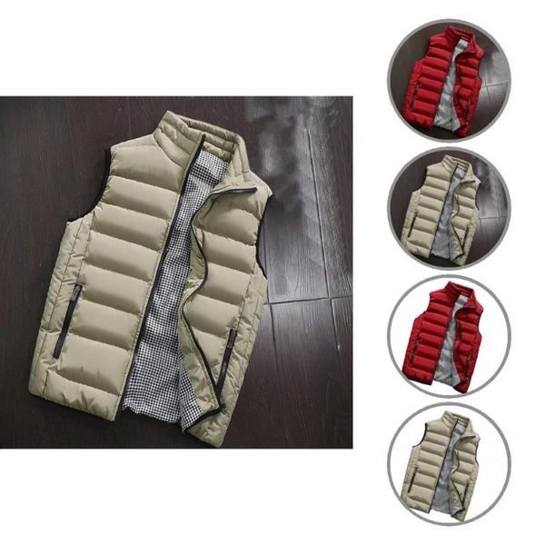 men' tank men vest coat solid color business zipper smooth male waistcoat winter for outdoor, White;black
men' tank men vest coat solid color business zipper smooth male waistcoat winter for outdoor, White;black