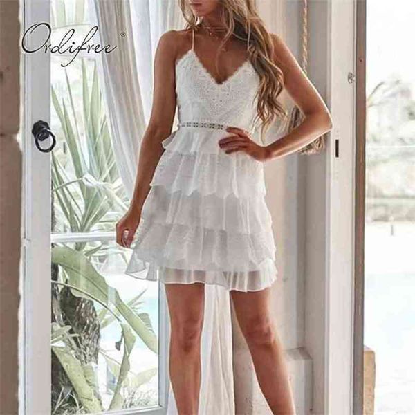 summer women mini dress lace up cake backless white short tunic beach 210513, Black;gray
summer women mini dress lace up cake backless white short tunic beach 210513, Black;gray