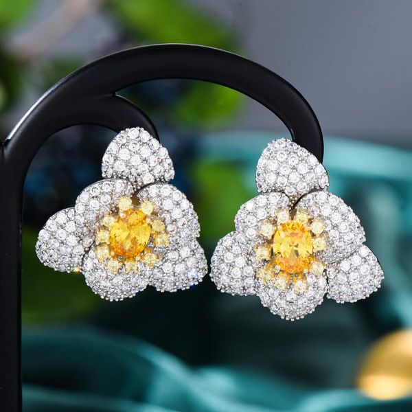 dangle & chandelier godki trendy office purple flowers earring for women wedding cubic zirconia dubai bridal earrings costume jewelry summer, Silver
dangle & chandelier godki trendy office purple flowers earring for women wedding cubic zirconia dubai bridal earrings costume jewelry summer, Silver