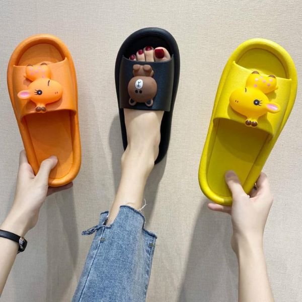 apanzu slides women lovely cartoon bear summer slippers home bath slip on sandals shoes indoor, Black
apanzu slides women lovely cartoon bear summer slippers home bath slip on sandals shoes indoor, Black