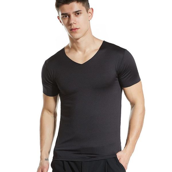 men's t-shirts man seamless ice silk t-shirt summer quick-dry undershirt bodybuilding workout tee factory outlet, White;black
men's t-shirts man seamless ice silk t-shirt summer quick-dry undershirt bodybuilding workout tee factory outlet, White;black