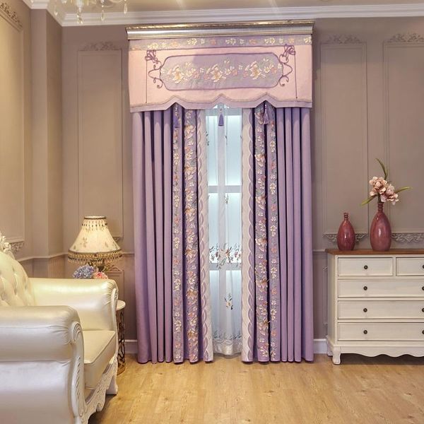 curtain & drapes high-grade double-sided chenille purple curtains for living dining room bedroom embroidered window screen european
curtain & drapes high-grade double-sided chenille purple curtains for living dining room bedroom embroidered window screen european