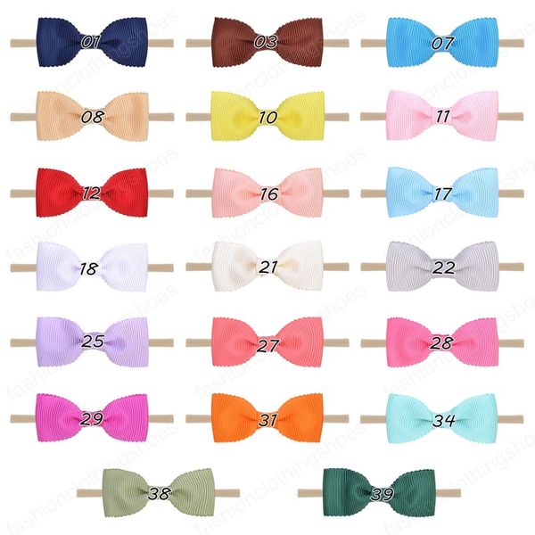 girls solid grograin ribbon hair bows elastic baby headbands for children samll bowknot kids hair accessories, Slivery;white
girls solid grograin ribbon hair bows elastic baby headbands for children samll bowknot kids hair accessories, Slivery;white