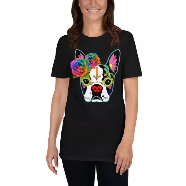 dog dia de los muertos day of the dead sugar skull dog lover gifts t-shirt, White;black
dog dia de los muertos day of the dead sugar skull dog lover gifts t-shirt, White;black