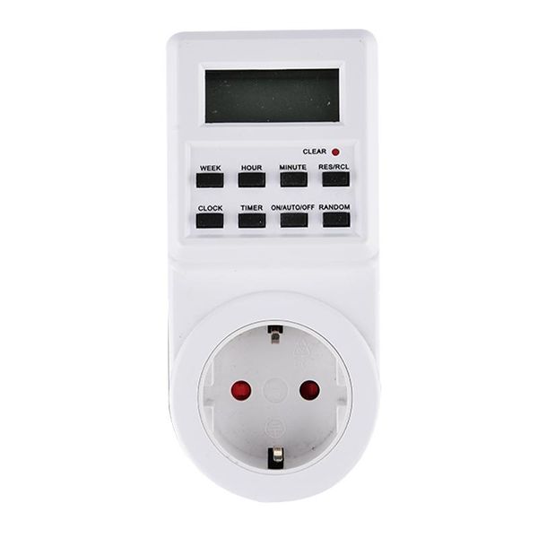 mini digital us/eu/uk plug-in programmable timer switch socket clock summer time random function timers
mini digital us/eu/uk plug-in programmable timer switch socket clock summer time random function timers