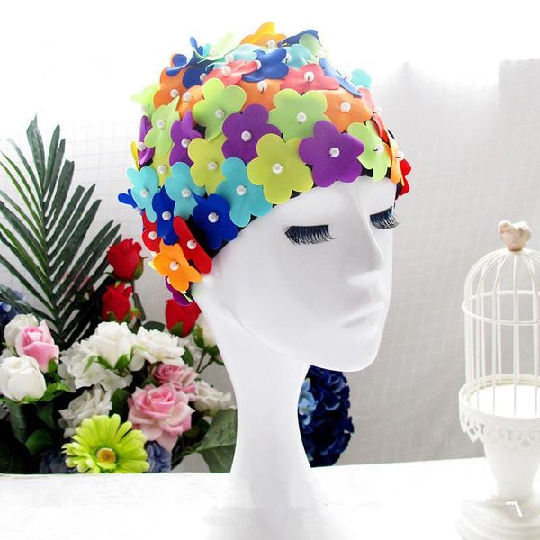 women swimming hats 2021 three-dimensional petal mixed-color plus size summer short hair bathing caps
women swimming hats 2021 three-dimensional petal mixed-color plus size summer short hair bathing caps