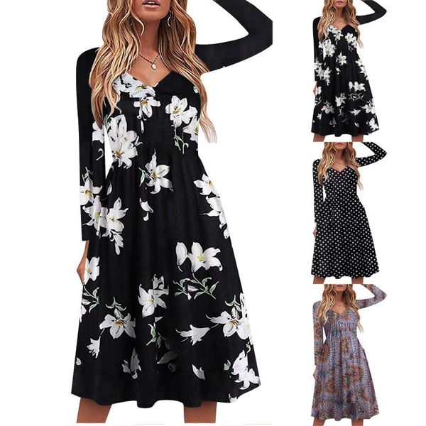 casual dresses winter women fashion long sleeve v-neck flower printing dress a-line pocket vestidos de mujer vestir 2021, Black;gray
casual dresses winter women fashion long sleeve v-neck flower printing dress a-line pocket vestidos de mujer vestir 2021, Black;gray