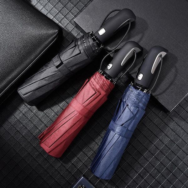 umbrellas business men automatic umbrella 3 fold windproof portable large parasol waterproof paraguas women da60ys
umbrellas business men automatic umbrella 3 fold windproof portable large parasol waterproof paraguas women da60ys
