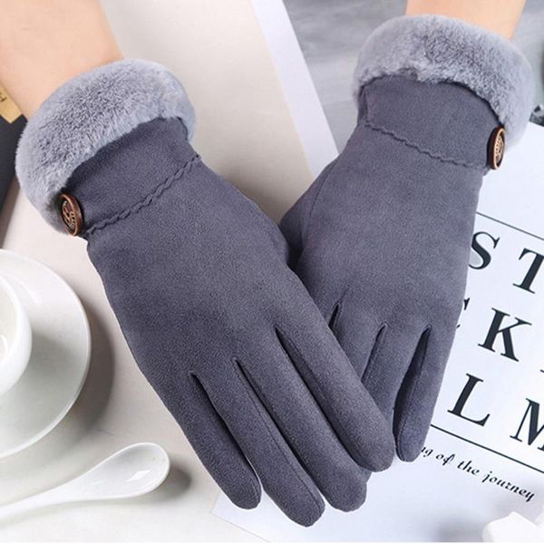 sports gloves women full finger faux thicken winter warm touch screen mittens female cashmere hand warmer outdoor, Black
sports gloves women full finger faux thicken winter warm touch screen mittens female cashmere hand warmer outdoor, Black