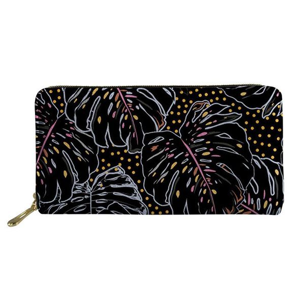 wallets hycool women dot black leaves printing female money bags ladies casual travel long leather purse zipper clutch bag, Red;black
wallets hycool women dot black leaves printing female money bags ladies casual travel long leather purse zipper clutch bag, Red;black