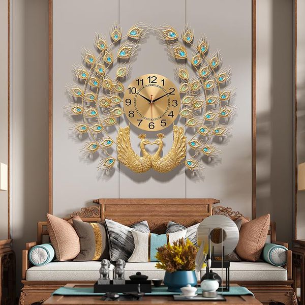 wall clocks large silent clock quarz modern design creative digital living room peacock zegar scienny home decoration 50wc
wall clocks large silent clock quarz modern design creative digital living room peacock zegar scienny home decoration 50wc