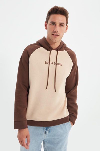 men's hoodies & sweatshirts trendyol men 's regular fit sweatshirt tmnaw22sw0334, Black
men's hoodies & sweatshirts trendyol men 's regular fit sweatshirt tmnaw22sw0334, Black