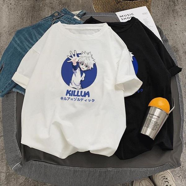 killua japan cartoon casual loose women cute print ulzzang hunter x anime costume harajuku chic tees, White
killua japan cartoon casual loose women cute print ulzzang hunter x anime costume harajuku chic tees, White