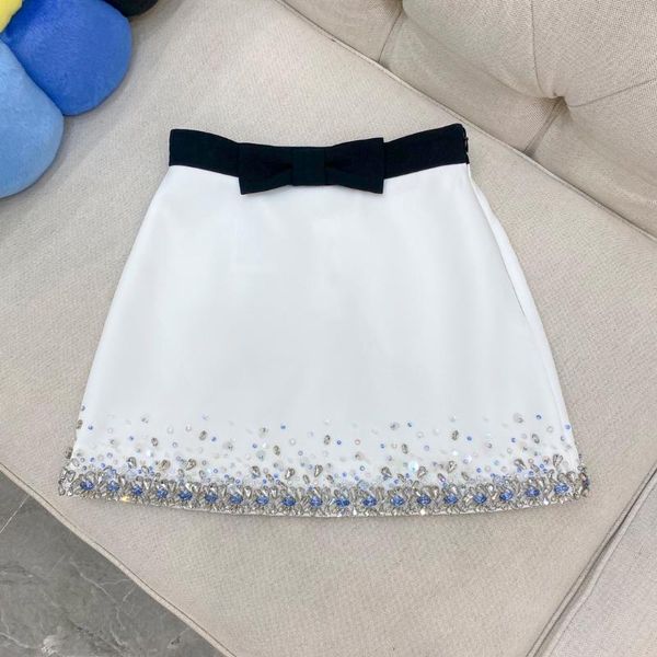 skirts 2021 women fashion color contrast waist bow diamond sequin skirt 0428, Black
skirts 2021 women fashion color contrast waist bow diamond sequin skirt 0428, Black