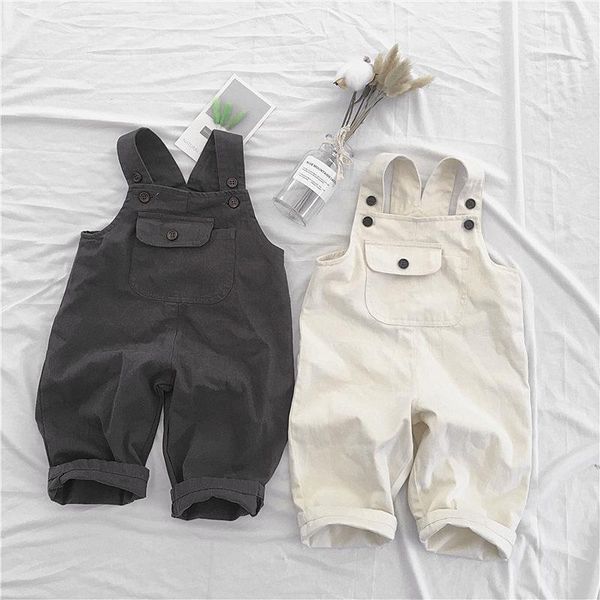 jumpsuits wlg boys girls fall clothes kids beige black solid overalls baby casual all match bottoms for 1-6 years, Blue
jumpsuits wlg boys girls fall clothes kids beige black solid overalls baby casual all match bottoms for 1-6 years, Blue