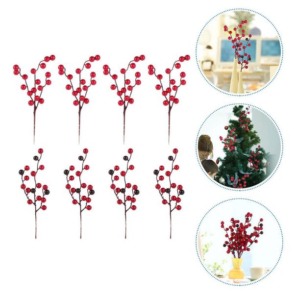 party decoration 8pcs simulation berry branch decorative fake plant xmas decor supplies
party decoration 8pcs simulation berry branch decorative fake plant xmas decor supplies