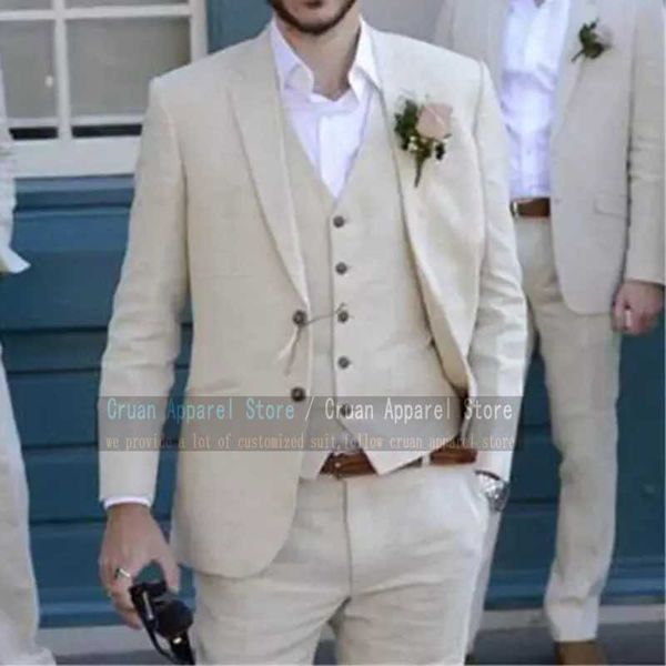 men's suits & blazers custom made classic linen beach suit men set slim fit prom wedding groom tuxedo blazer fashion jacket vest pants, White;black
men's suits & blazers custom made classic linen beach suit men set slim fit prom wedding groom tuxedo blazer fashion jacket vest pants, White;black