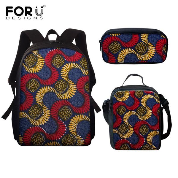 school bags forudesigns africa tribal patttern print 3pcs schoolbags washable backpack large capacity daypack for woman travel satchel
school bags forudesigns africa tribal patttern print 3pcs schoolbags washable backpack large capacity daypack for woman travel satchel