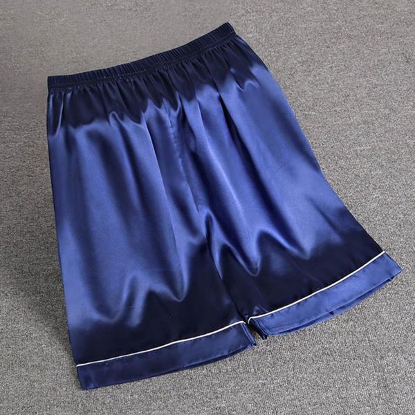 men sleep bottoms elastic waist silk satin pajamas shorts nightwear sleepwear pants summer clothes breathable male men's, Black;brown
men sleep bottoms elastic waist silk satin pajamas shorts nightwear sleepwear pants summer clothes breathable male men's, Black;brown