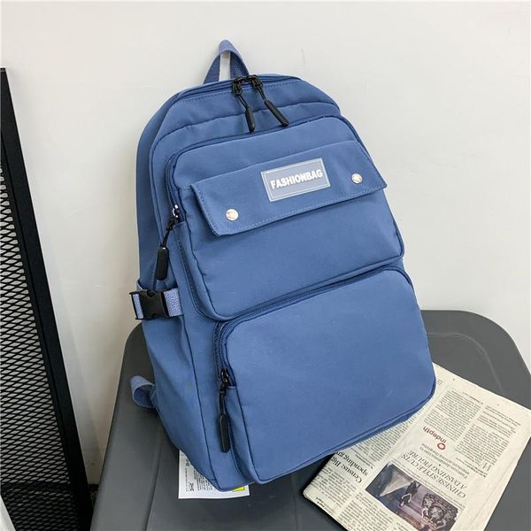 backpack large capacity waterproof nylon 2021 woman man multi-pocket casual travel rucksack schoolbag for teenage girls boys
backpack large capacity waterproof nylon 2021 woman man multi-pocket casual travel rucksack schoolbag for teenage girls boys
