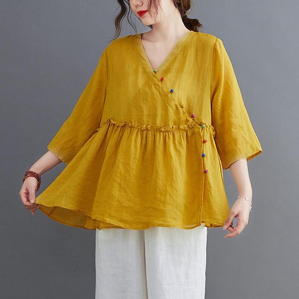 women's t-shirt 2021 arrival fashion beading vintage t shirts thin soft cotton linen loose summer shirt women casual tees tshirts, White
women's t-shirt 2021 arrival fashion beading vintage t shirts thin soft cotton linen loose summer shirt women casual tees tshirts, White
