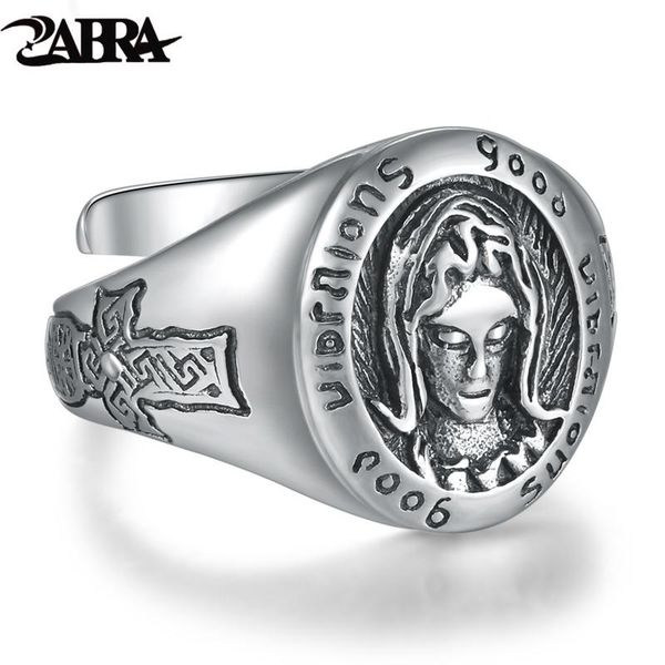 cluster rings zabra 925 silver retro ornaments blessing of the virgin mary resizable ring men women thai fashion jewelry, Golden;silver
cluster rings zabra 925 silver retro ornaments blessing of the virgin mary resizable ring men women thai fashion jewelry, Golden;silver