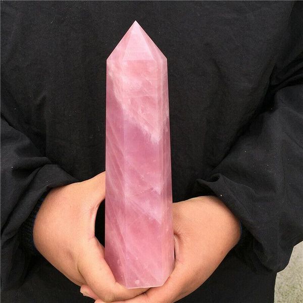 decorative objects & figurines natural pink rose quartz crystal obelisk tower wand reiki healing
decorative objects & figurines natural pink rose quartz crystal obelisk tower wand reiki healing