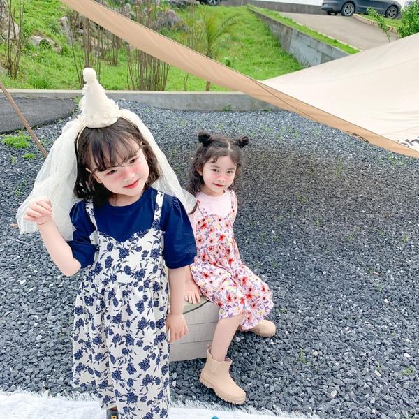 girls dress 2021 baby summer girl princess short sleeve knitted with chiffon sling fake two-piece dresses girl's, Red;yellow
girls dress 2021 baby summer girl princess short sleeve knitted with chiffon sling fake two-piece dresses girl's, Red;yellow