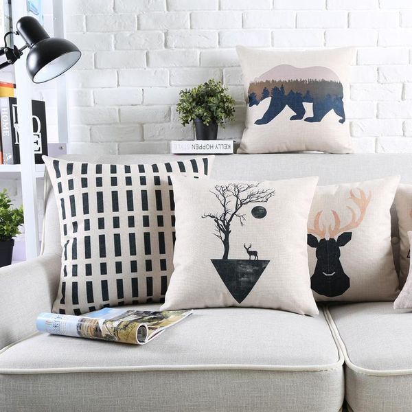 cushion/decorative pillow nordic style decorative pillows covers deer christmas geometric cushion cover home decor bear line cotton 45x45cm
cushion/decorative pillow nordic style decorative pillows covers deer christmas geometric cushion cover home decor bear line cotton 45x45cm