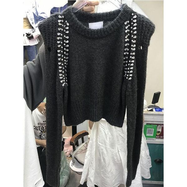 women's sweaters beading knitted women sweater pullovers autumn 2021 o-neck short long-sleeved slim solid elegant female pulls, White;black
women's sweaters beading knitted women sweater pullovers autumn 2021 o-neck short long-sleeved slim solid elegant female pulls, White;black
