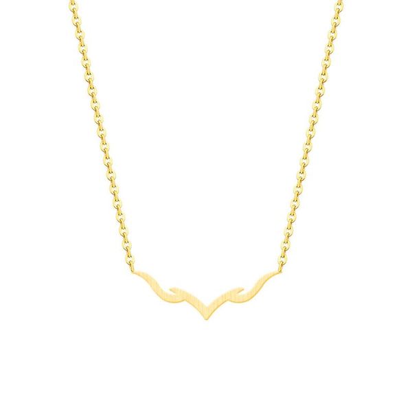 pendant necklaces dainty elk deer antlers pendants for women boho jewelry stainless steel chain chocker necklace christmas gifts bijoux, Silver
pendant necklaces dainty elk deer antlers pendants for women boho jewelry stainless steel chain chocker necklace christmas gifts bijoux, Silver