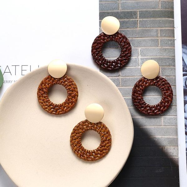 dangle & chandelier vintage round hollow imitation grass and rattan woven drop earrings for women boho colorful acrylic femme party jewelry, Silver
dangle & chandelier vintage round hollow imitation grass and rattan woven drop earrings for women boho colorful acrylic femme party jewelry, Silver