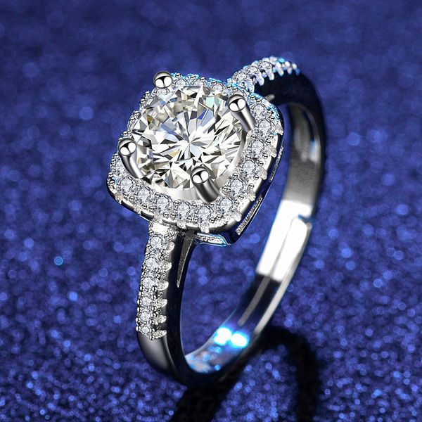 imitation s925 sier ring female student gift package one of mosangshi imitation diamond ring live broadcast, Silver
imitation s925 sier ring female student gift package one of mosangshi imitation diamond ring live broadcast, Silver