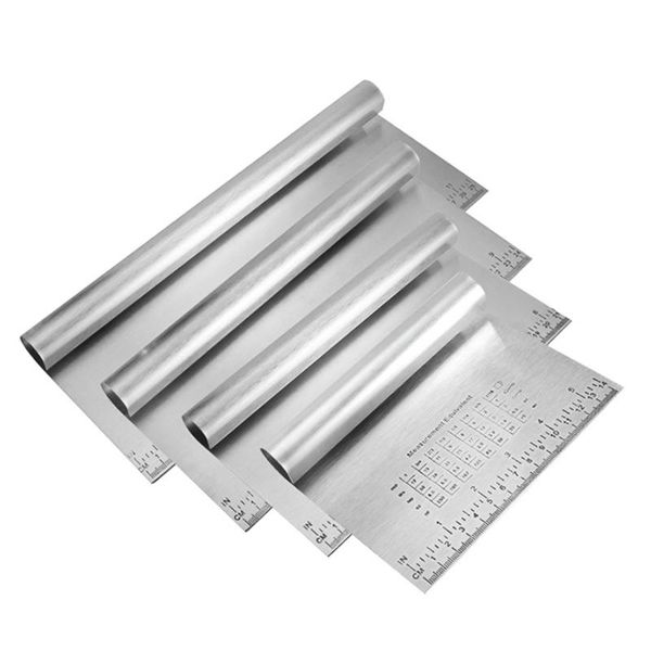 baking & pastry tools stainless steel dough scraper chopper cake pizza cutter with measuring scale bread separator knife cooking
baking & pastry tools stainless steel dough scraper chopper cake pizza cutter with measuring scale bread separator knife cooking