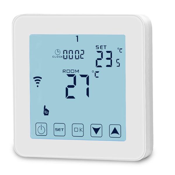smart home control wifi controller digital programmable thermostat for electric floor heating
smart home control wifi controller digital programmable thermostat for electric floor heating