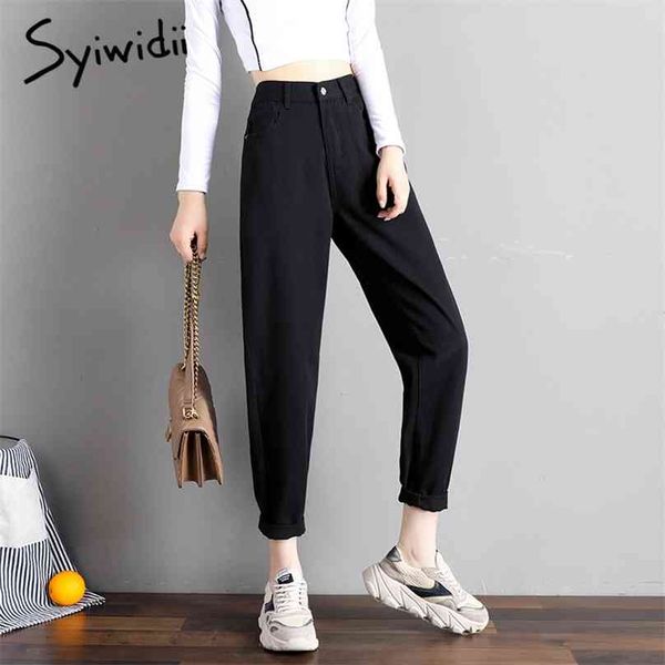 syiwidii high waist jeans for women denim pants street style vintage streetwear elastic black korean fashion mom 210922, Blue
syiwidii high waist jeans for women denim pants street style vintage streetwear elastic black korean fashion mom 210922, Blue