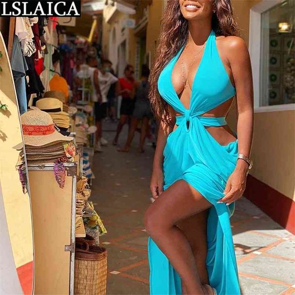 summer dress halter sleeveless v neck hollow out split maxi fashion solid backless floor-length beach boho 210515, Black;gray
summer dress halter sleeveless v neck hollow out split maxi fashion solid backless floor-length beach boho 210515, Black;gray