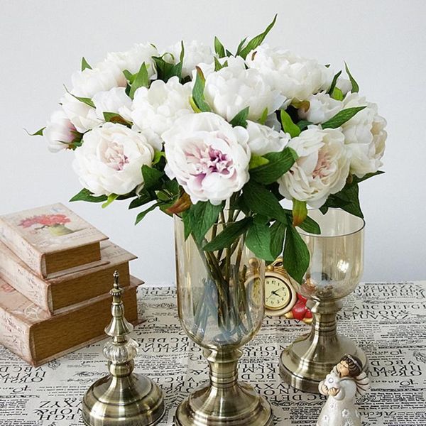 silk peony artificial flowers decorative party bouquet 3 big head fake for home el decor diy wedding decoration & wreaths
silk peony artificial flowers decorative party bouquet 3 big head fake for home el decor diy wedding decoration & wreaths