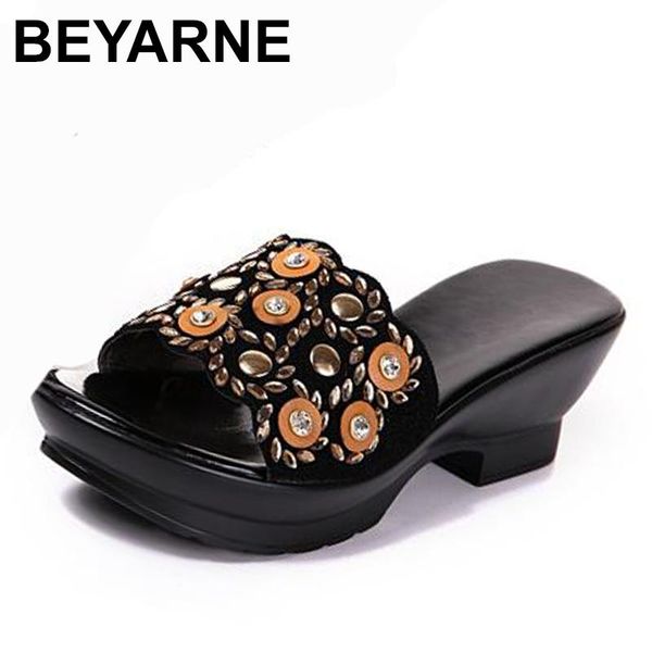 slippers beyarne summer ladies fashion beach mother flat non-slip comfortable middle-aged diamond, Black
slippers beyarne summer ladies fashion beach mother flat non-slip comfortable middle-aged diamond, Black