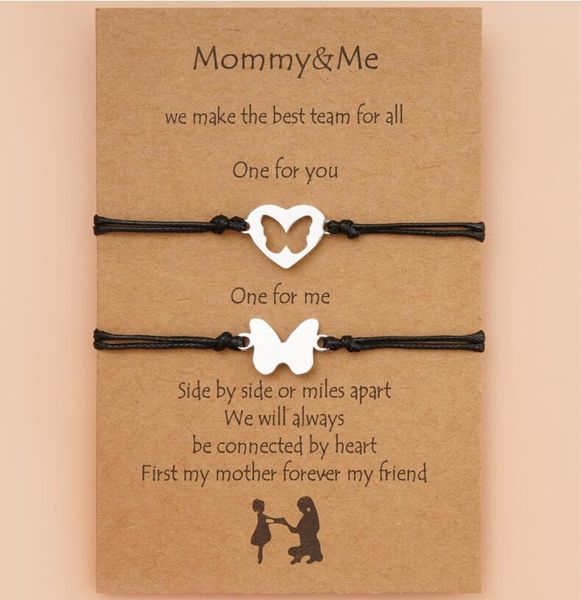 link, chain butterfly bracelets charm jewelry mom & child bracelet gifts mother's day ylq7110, Black
link, chain butterfly bracelets charm jewelry mom & child bracelet gifts mother's day ylq7110, Black